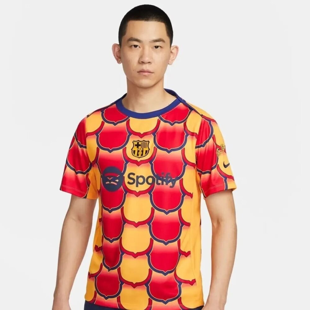 Barcelona Chinese New Year Special Pre Match Kit 2024 (FV) - Image 2