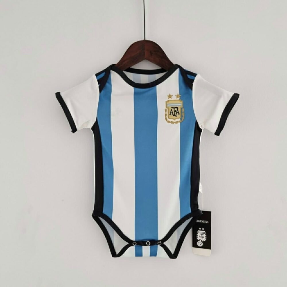 Argentina Home 22/23 Baby Rompers