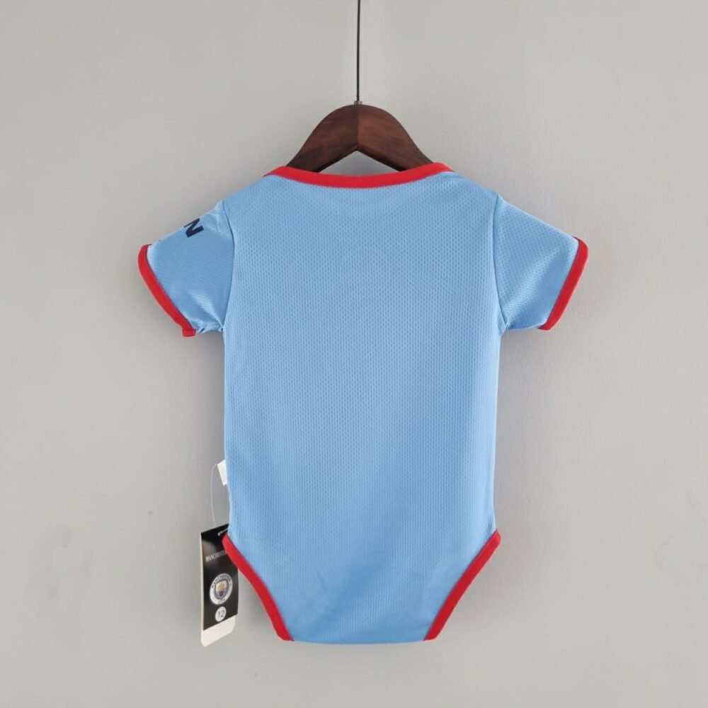 Manchester City Home 22/23 Baby Rompers - Image 2