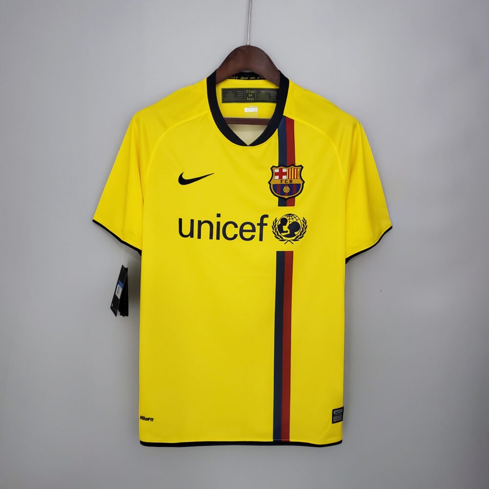 Barcelona Away Kit 2008/09 (Half Sleeve)