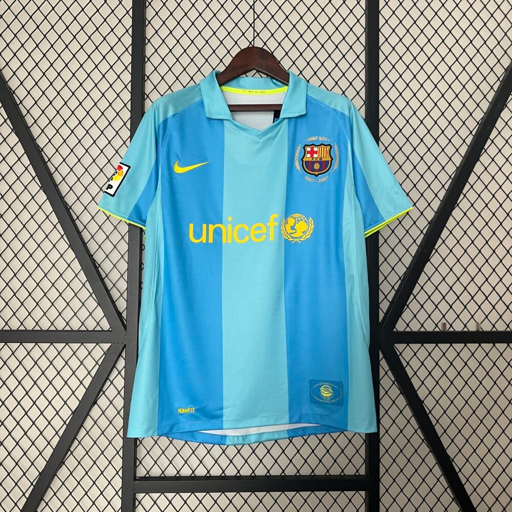 Barcelona Away Kit 2007/08 (Half Sleeve)