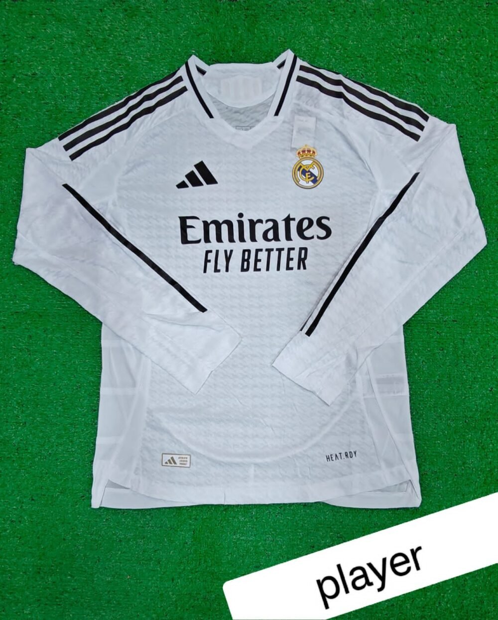 Real Madrid Home Kit 24/25 Full Sleeves (PV) - Image 2