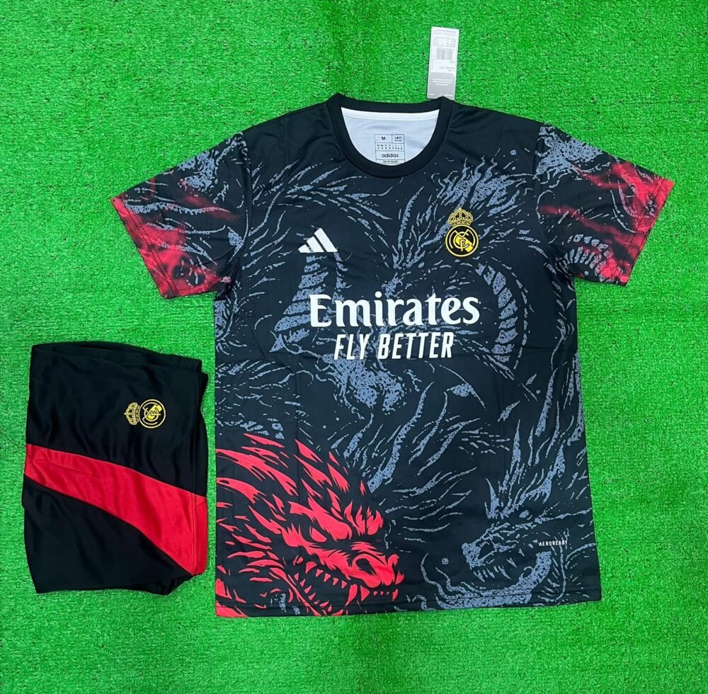 Real Madrid Special Black Red Dragon Edition 24/25 (FC SET)