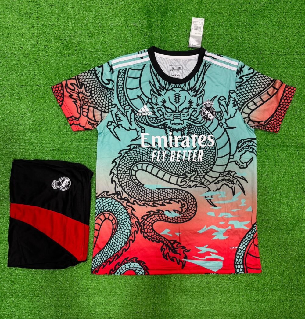 Real Madrid Special Red Grey Dragon Edition 24/25 (FC SET)