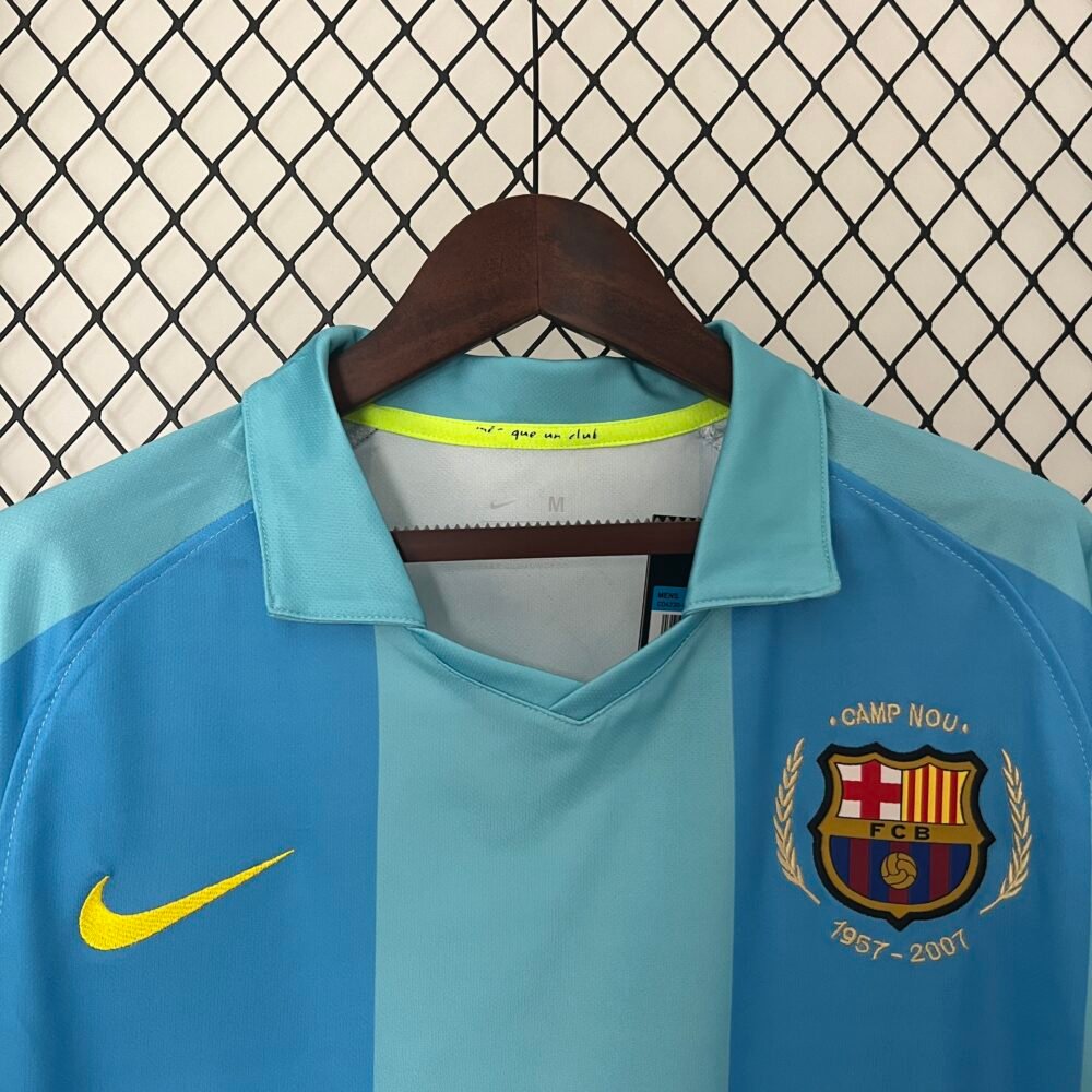 Barcelona Away Kit 2007/08 (Half Sleeve) - Image 3