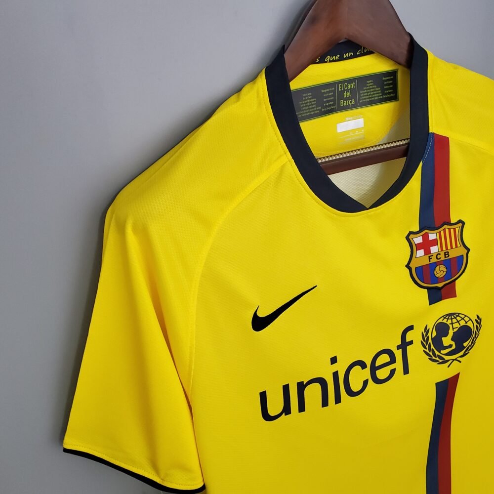 Barcelona Away Kit 2008/09 (Half Sleeve) - Image 3