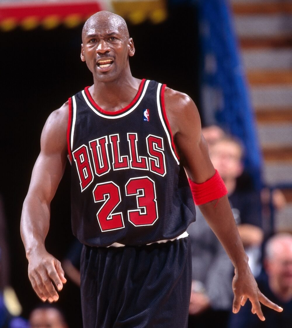 Chicago Bulls Black JORDAN (23)
