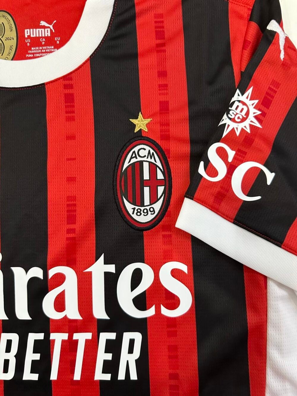 AC Milan Home Kit 24/25 (FV) - Image 3