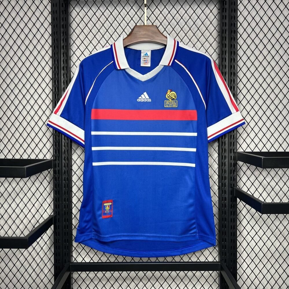 France Home Kit 1998 (Half Sleeve)